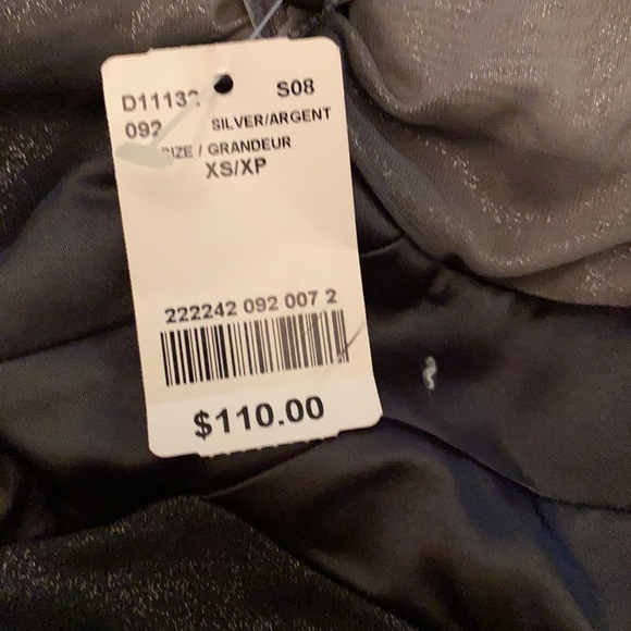 3/$30 NWT Elegant Silver Dress - Picture 10 of 10
